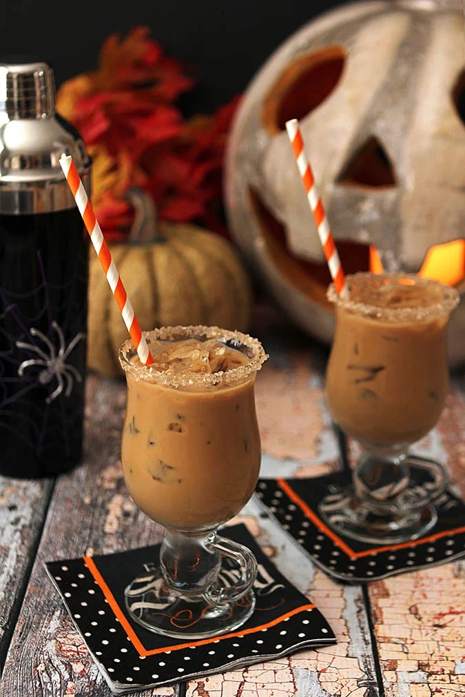 Halloween Rum and Espresso Cocktail Creative Culinary