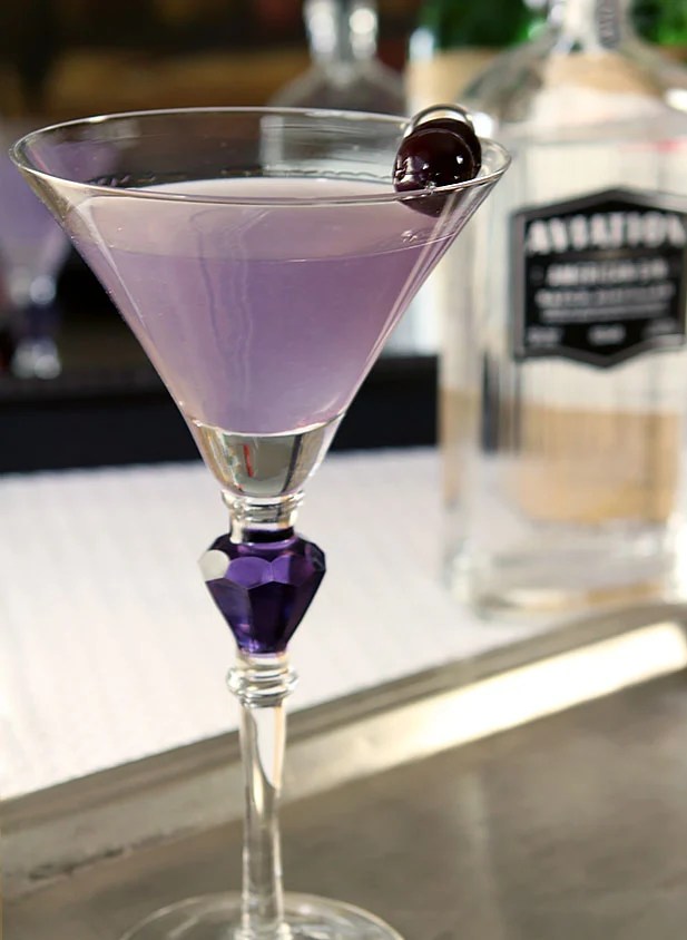 Aviation Cocktail Creative Culinary