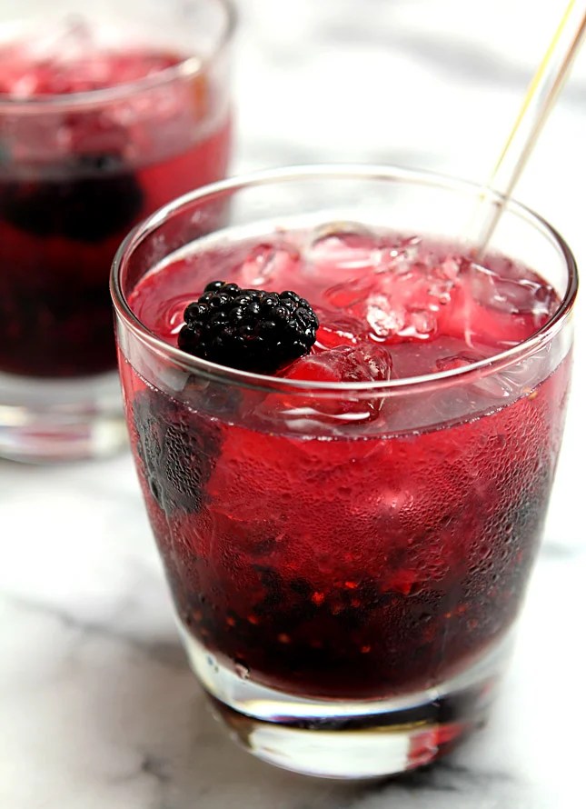 Blackberry Bramble Cocktail Creative Culinary