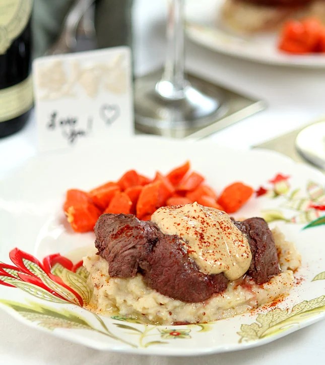 Filet Mignon with Horseradish Dijon Sauce Creative Culinary