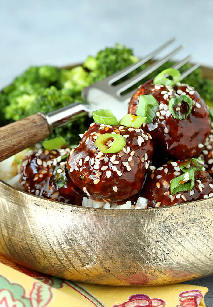Sweet and Spicy Korean Meatballs Creative Culinary