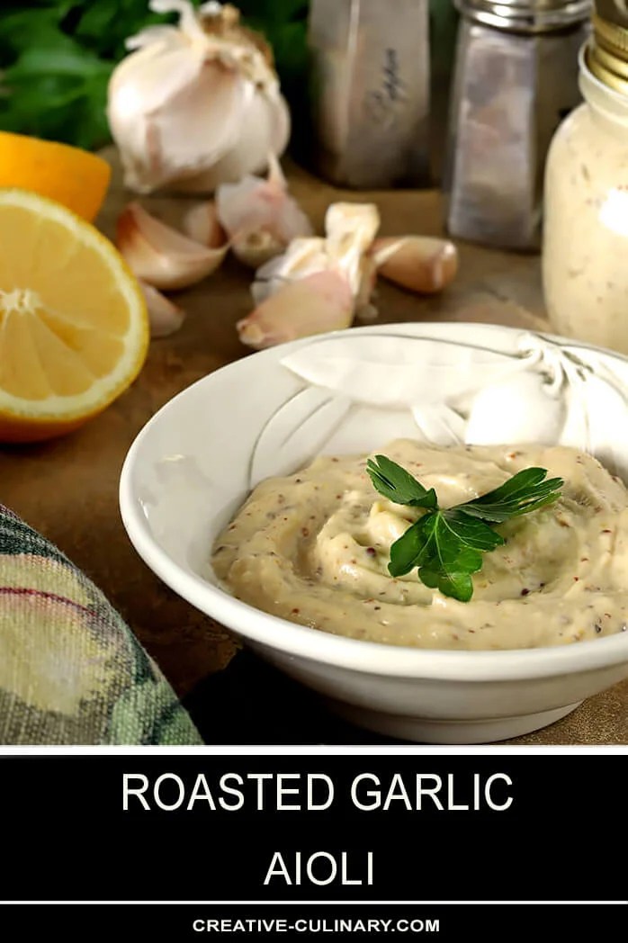 Roasted Garlic Aioli Creative Culinary