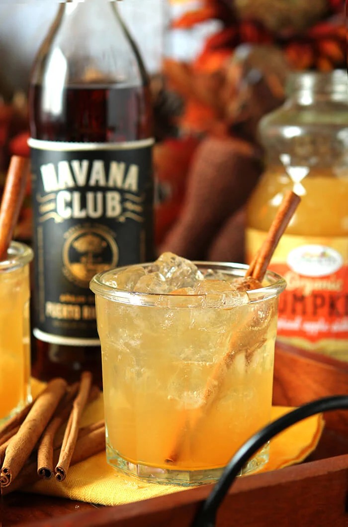 Pumpkin Spiced Apple Cider Cocktail Creative Culinary