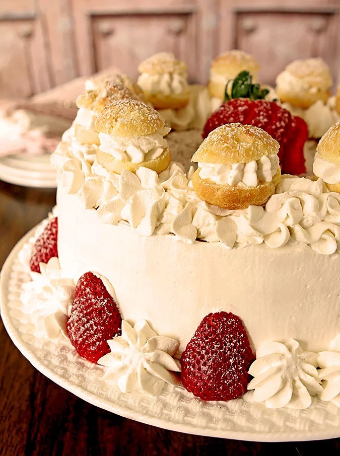 Strawberry Cream Puff Cake Creative Culinary