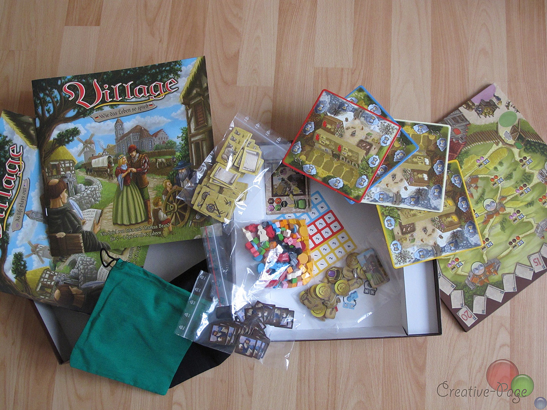 Village (Pegasus Spiele) Creative Page
