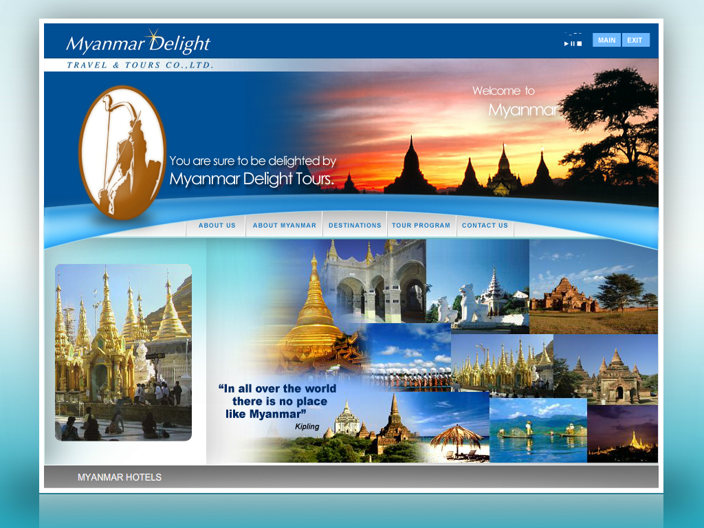 Myanmar Delight Travels & Tours Creative  Studio