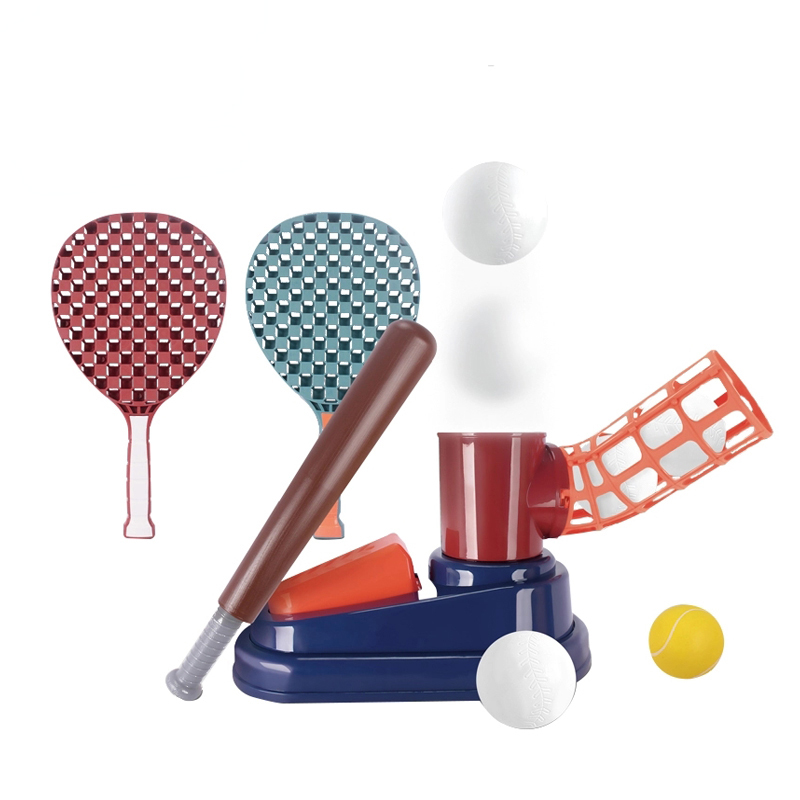 Training Toys Kids Baseball Tennis Pitching Machine Set Toy CreativeZlt Toys
