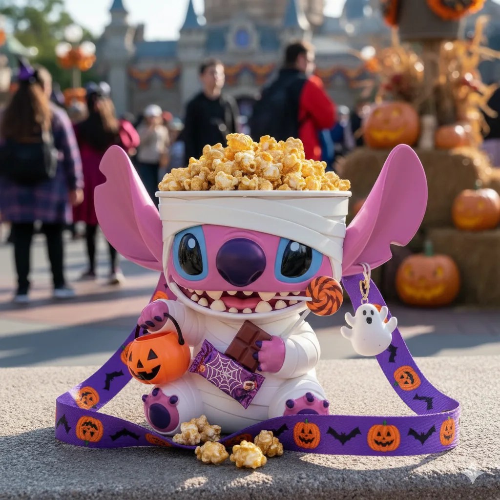 Discover the Magic of the Stitch Mummy Popcorn Bucket A MustHave