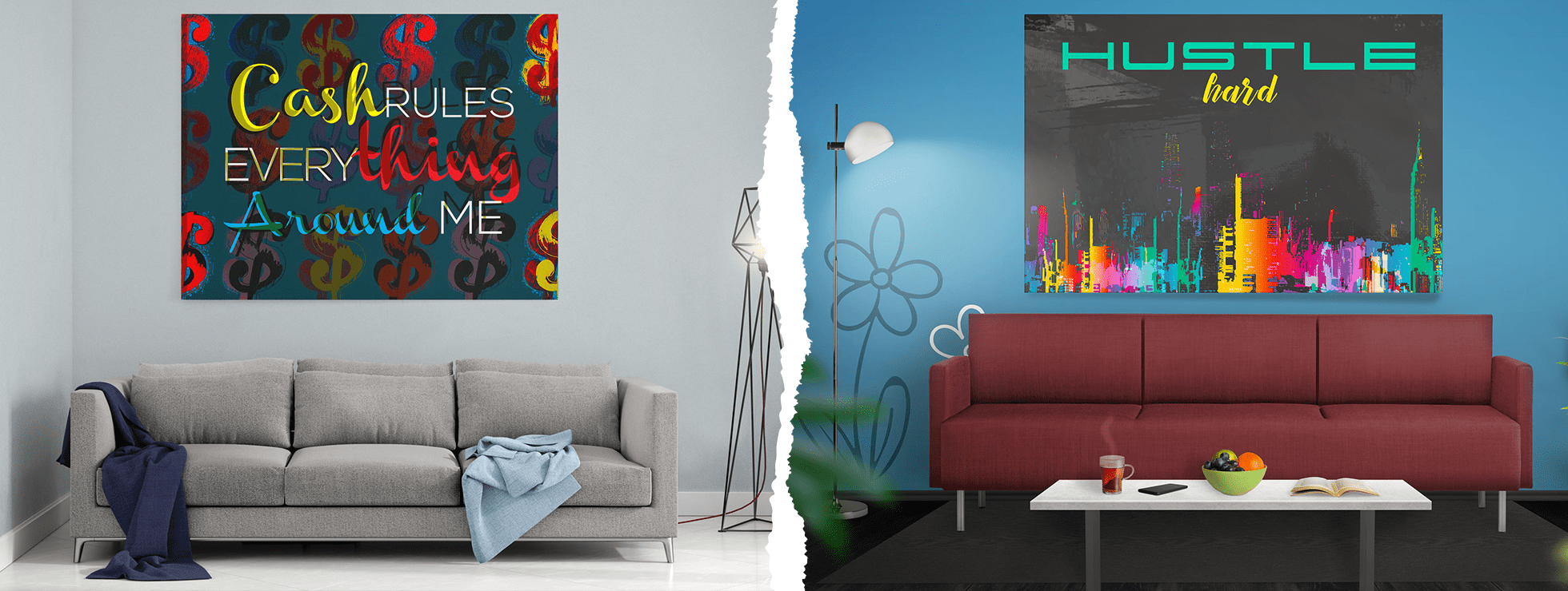 Creative Miami Canvas Prints Wall Art for the creative in all of us.