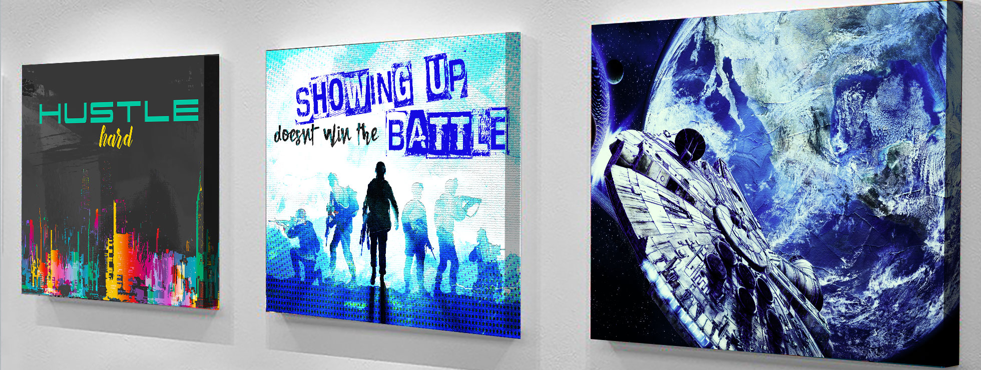 Creative Miami Canvas Prints Wall Art for the creative in all of us.