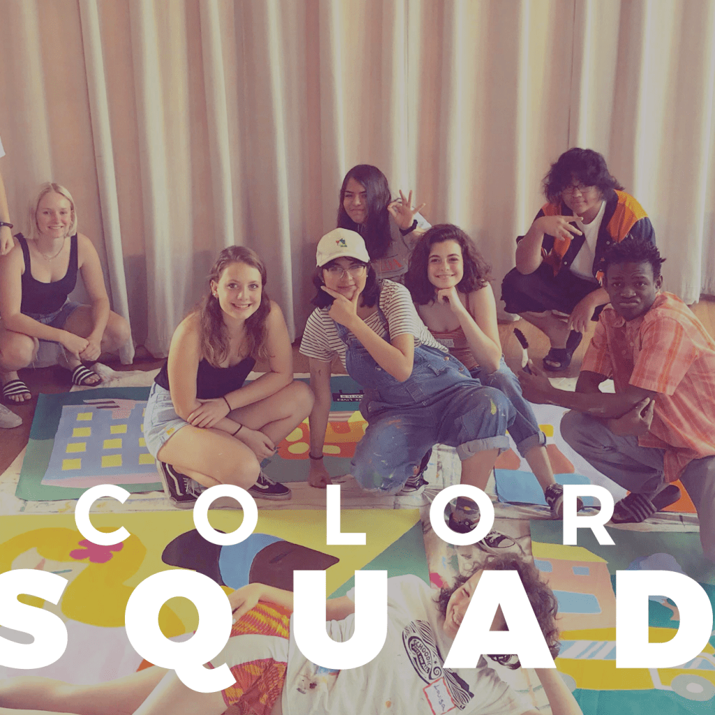 Color Squad Muralists Teen Program Creative Action