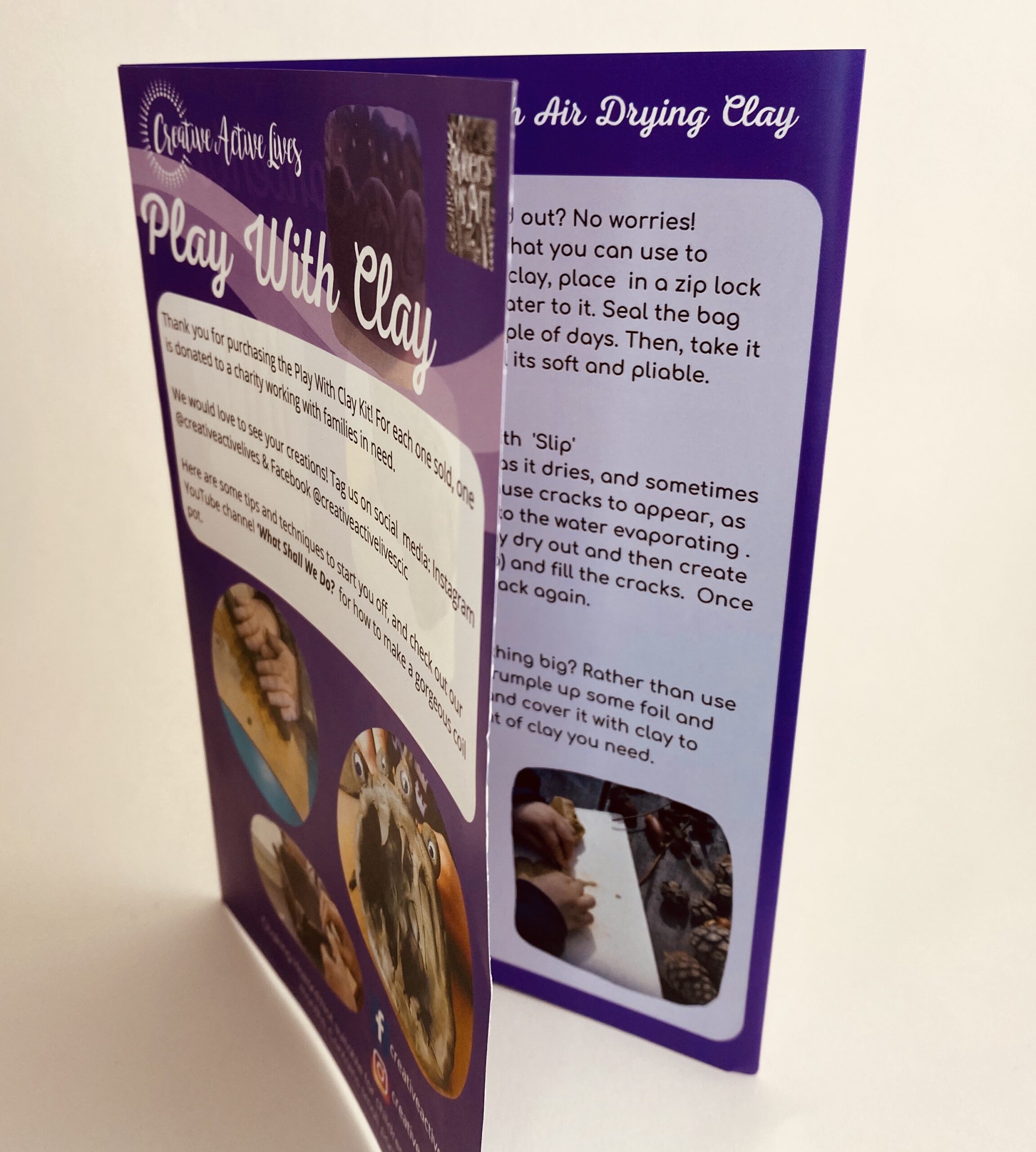 Play With Clay Activity Box Creative Active Lives