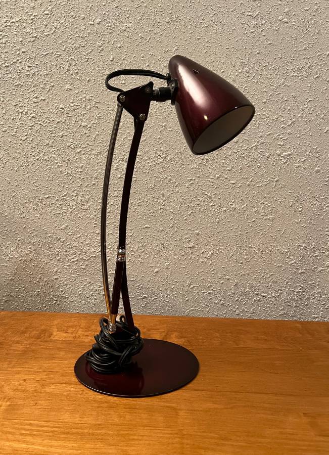 Purple Adjustable Desk Lamp Creative Bargains