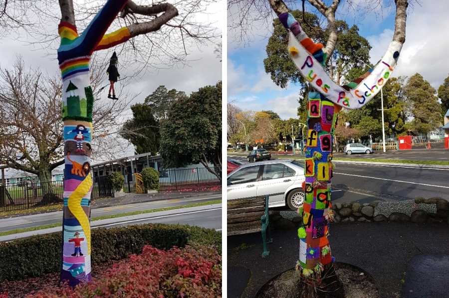Greerton Village Yarn Bombing Competition CBOP