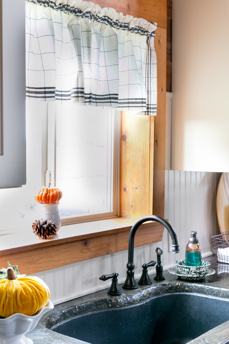 Farmhouse Kitchen Curtains CREATIVE CAIN CABIN