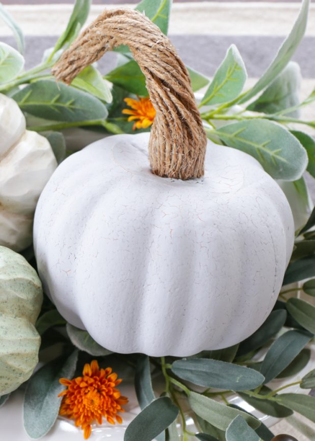 DIY Farmhouse Pumpkin With Realistic Stem CREATIVE CAIN CABIN