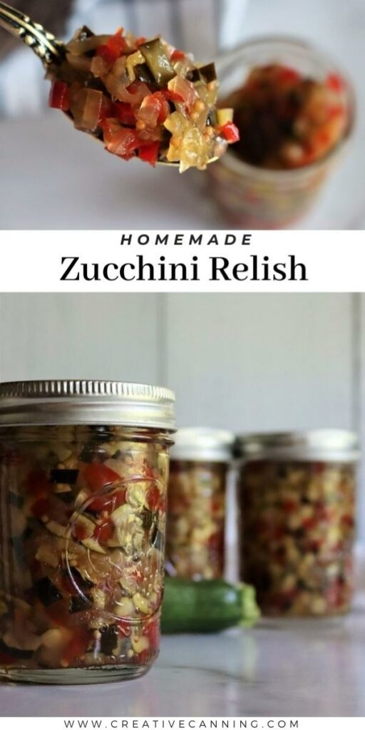 Zucchini Relish Recipe for Canning