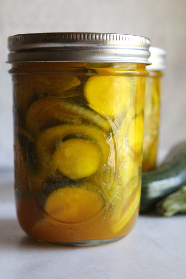 Bread and Butter Zucchini Pickles Recipe