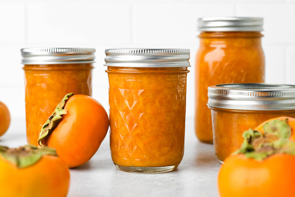 Persimmon Jam (Recipe for Canning)