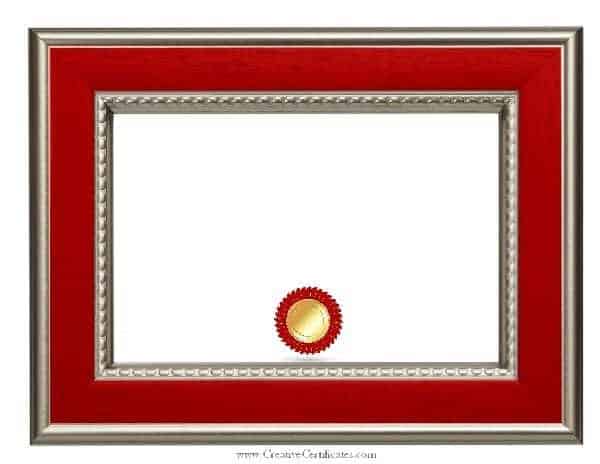 Free Blank Certificate - Print blank or customize online free