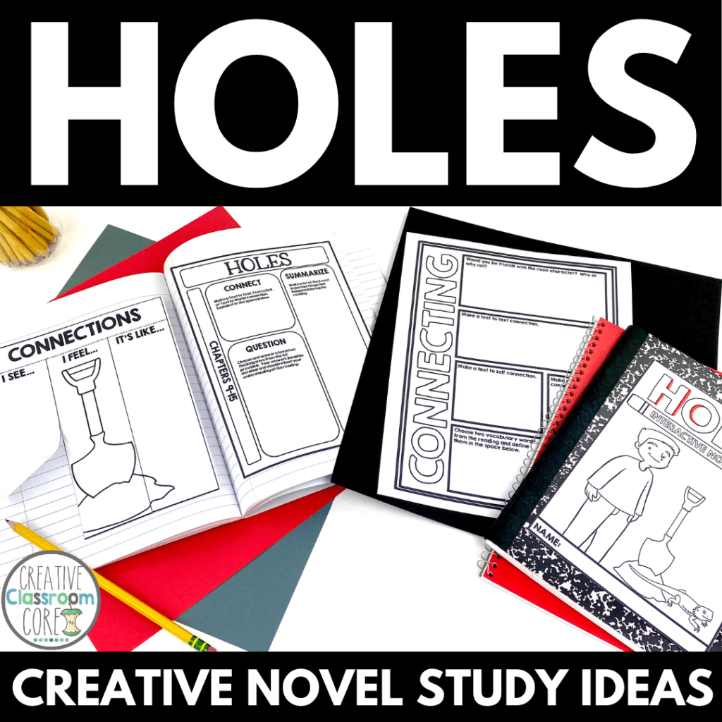 Holes Novel Study Activities for Upper Elementary Creative Classroom Core
