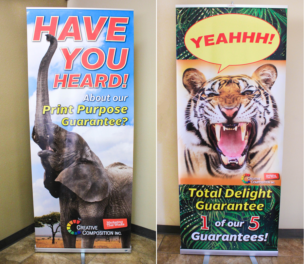 How to Create the Most Effective Signage Creative Composition