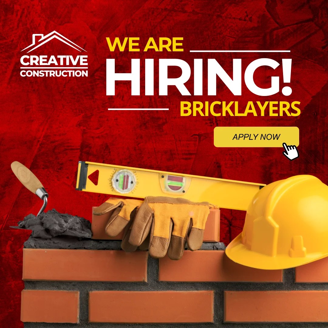 We Are Hiring Plumbers Mate Creative Construction Northern Ireland