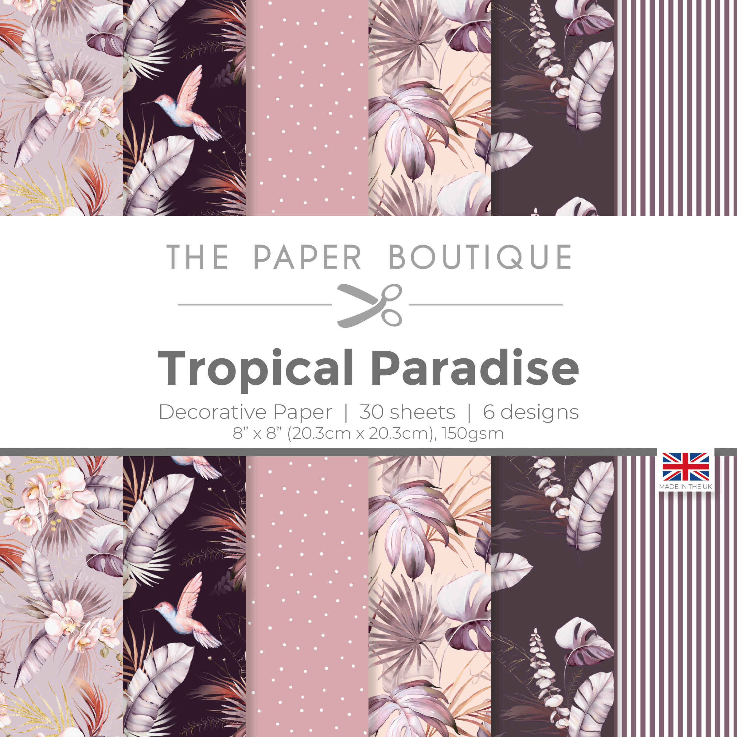 The Paper Boutique Tropical Paradise Paper Pad Creative Crafting World