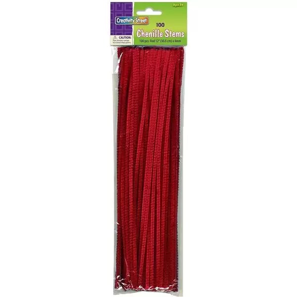 Red Pipe Cleaners Dubai's Arts And Crafts/Scrapbooking Paper Crafting
