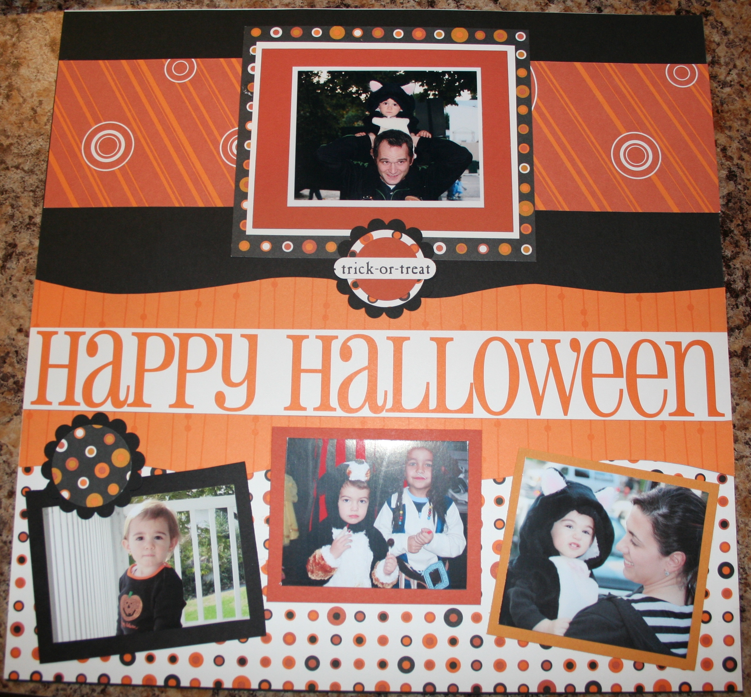 halloween scrapbook pages Creative Cucina Part 2