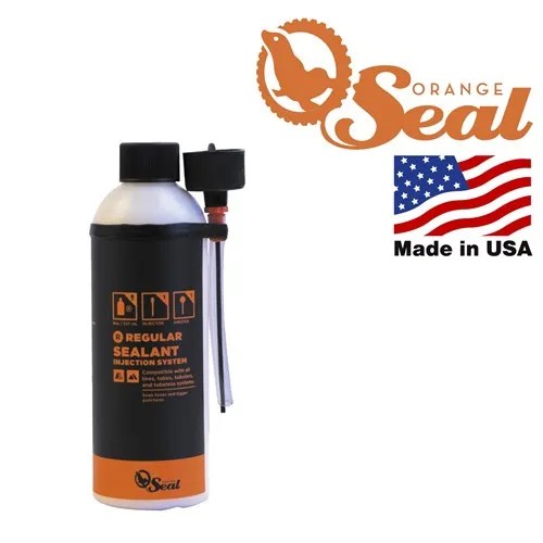 ORANGE SEAL Regular Tubeless Sealant 8oz with Injector 237ml Creative