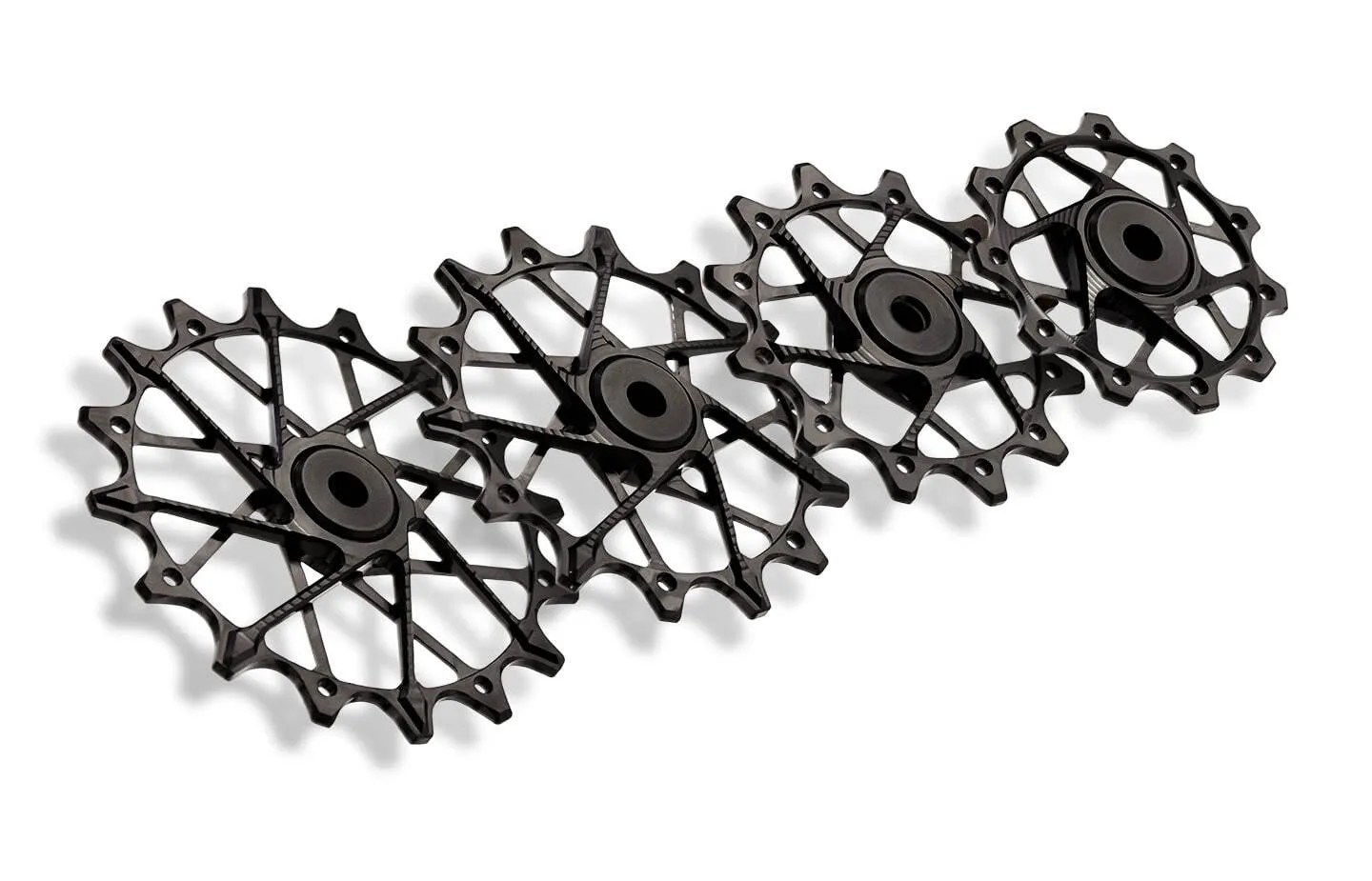 Garbaruk Rear Derailleur Pulley Wheels for Shimano Black Creative