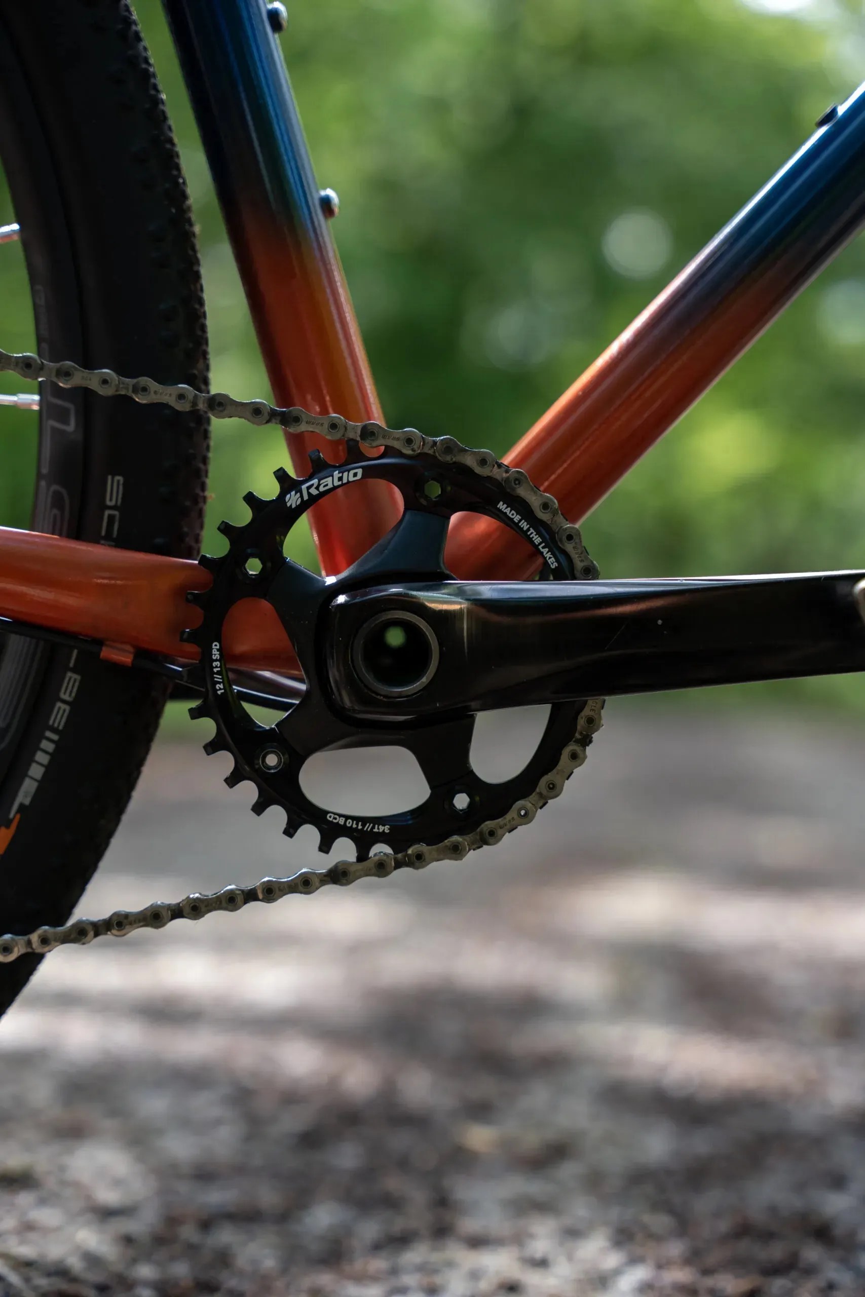 Ratio Ring 12/13 speed, 5 Bolt 110 BCD Chainring Creative Cycles