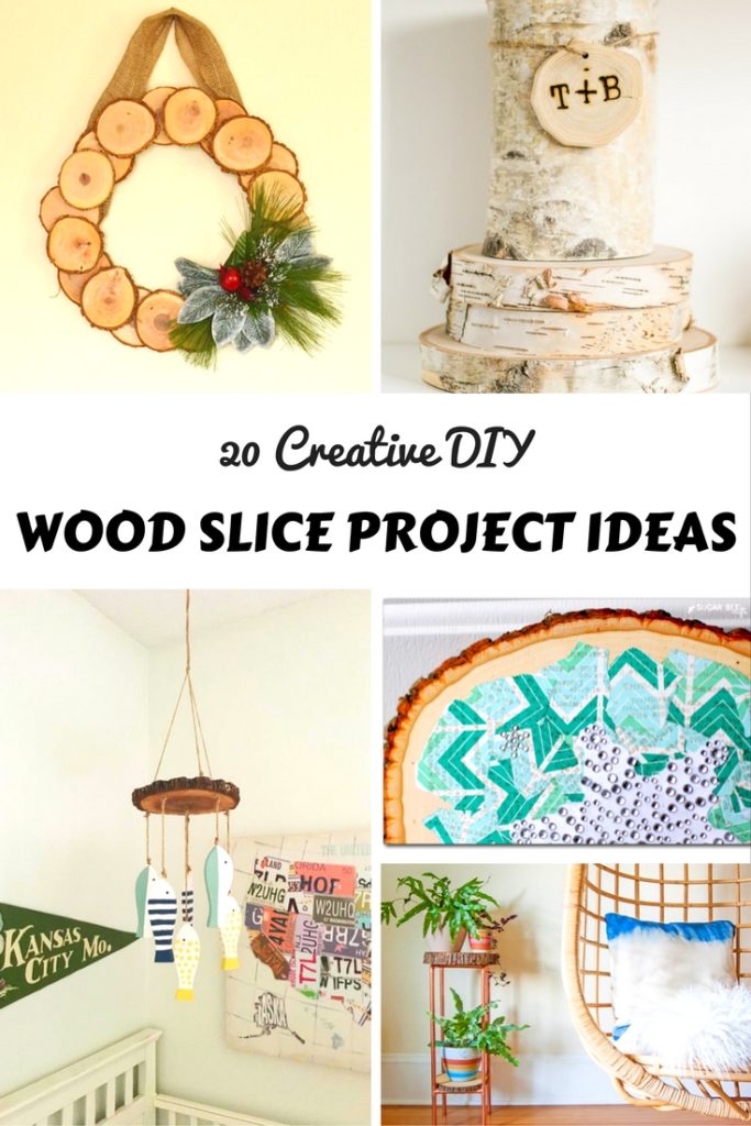 20 Creative DIY Wood Slice Projects Creative Cynchronicity
