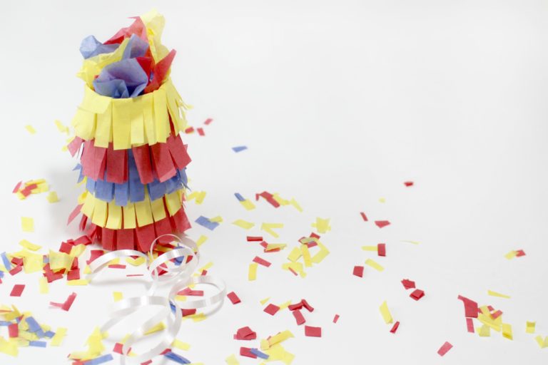 Simple and Fun DIY Pull String Pinata Craft Tutorial