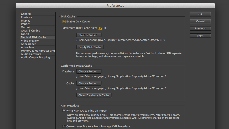 After Effects Сохранить ographyprecept