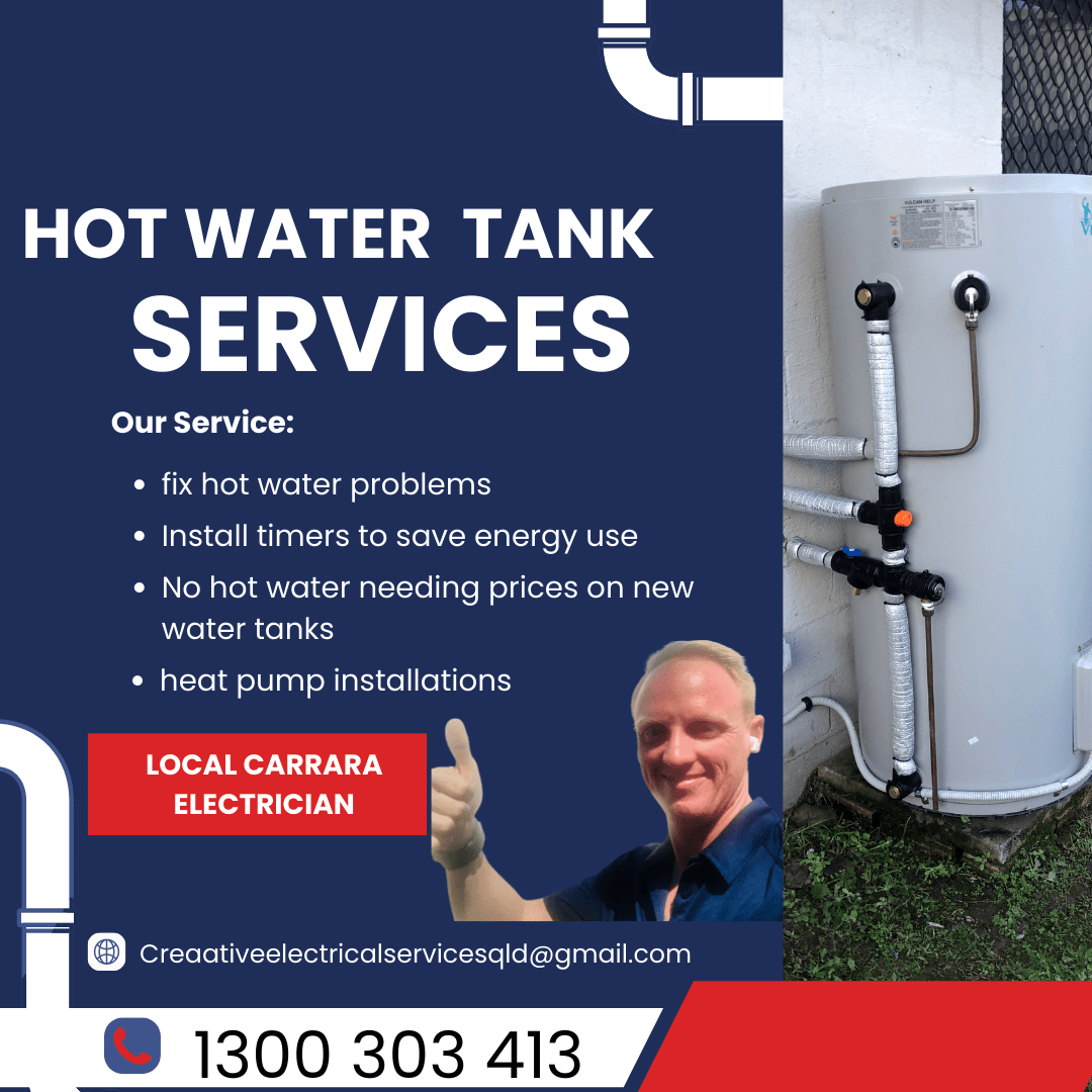 Local Electrical Hot Water Services & Repairs Creative Electrical