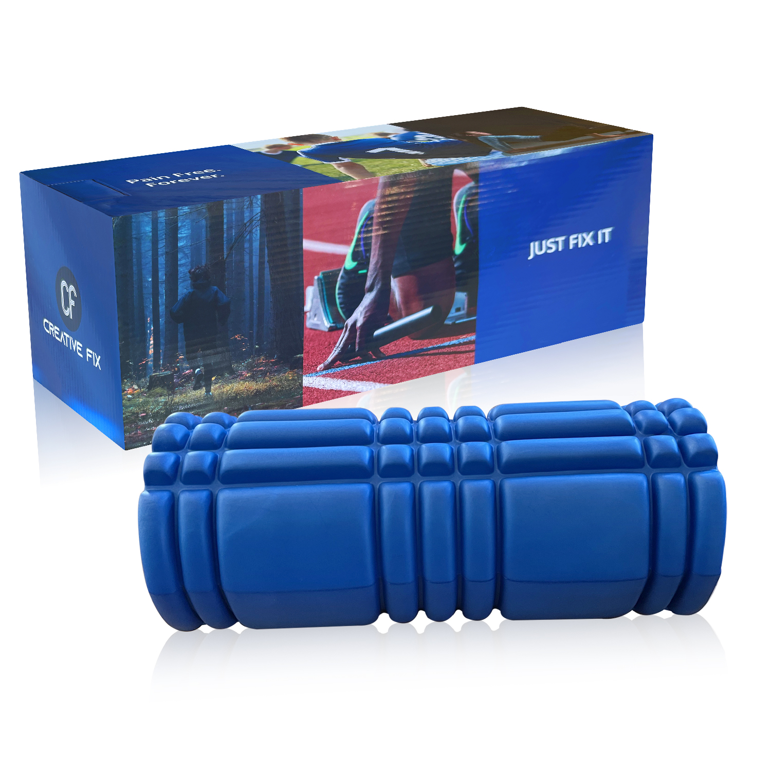 Creative Fix Trigger Point Foam Roller Deep Tissue Muscle Roller with