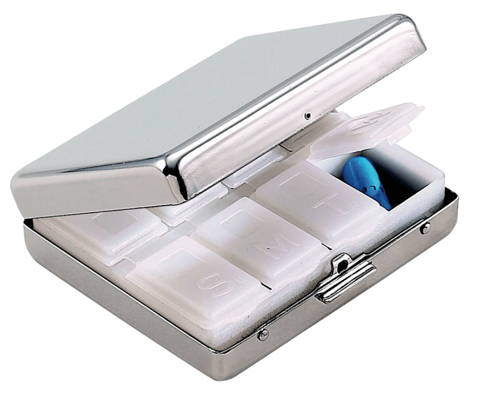 Pill Box With 8 Compartments creativegiftsdirect
