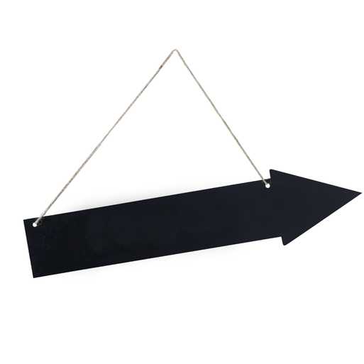 Wooden Chalkboard Arrow Sign Creative Glams