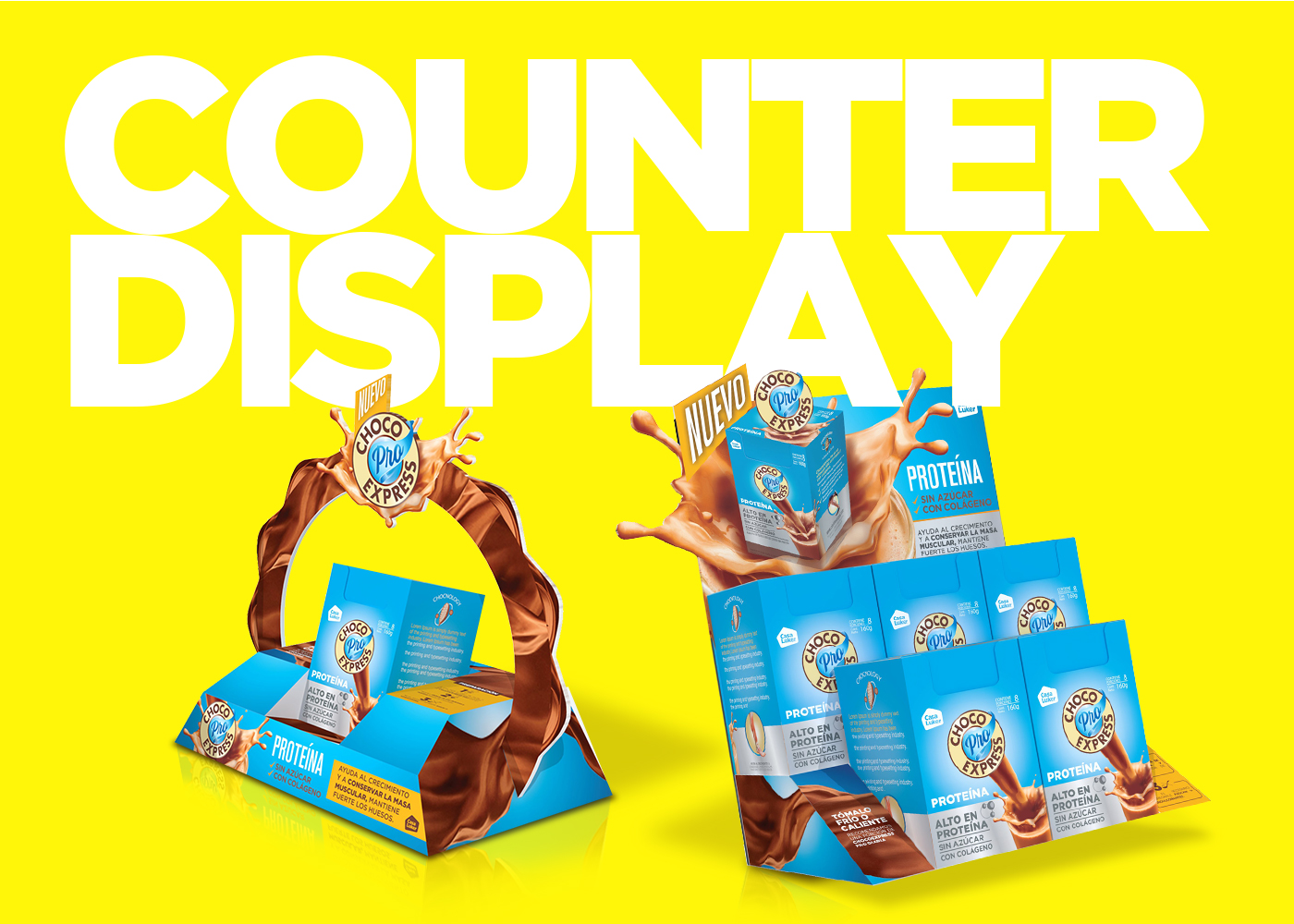 Displays publicitarios Impresión y diseño de expositores