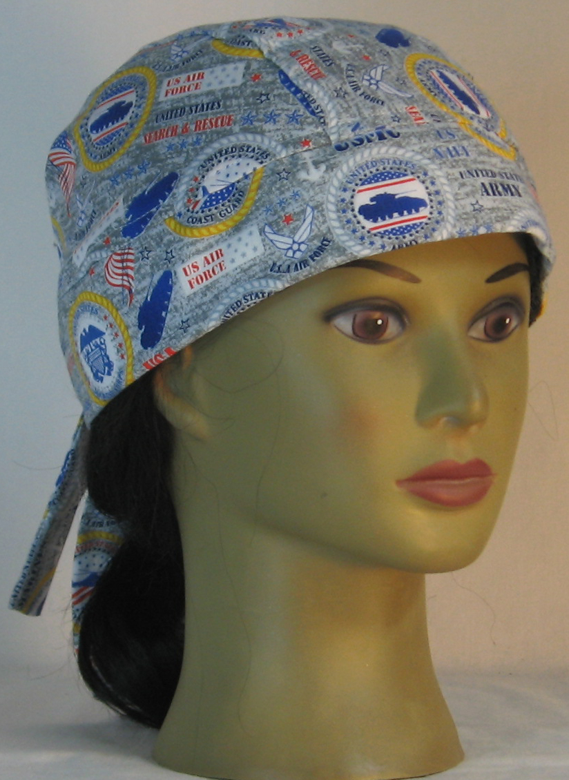 Do Rag in All Military Branches Equipment Symbols Creative Headwear