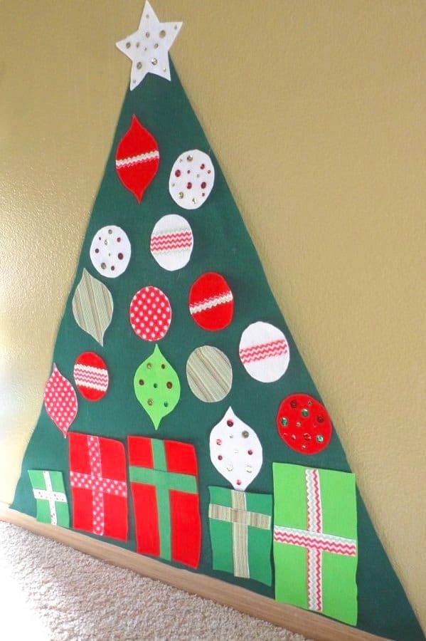 Felt Christmas Tree for Kids Creative Homemaking