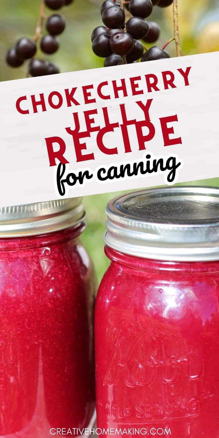 Old Fashioned Chokecherry Jelly Recipe Creative Homemaking