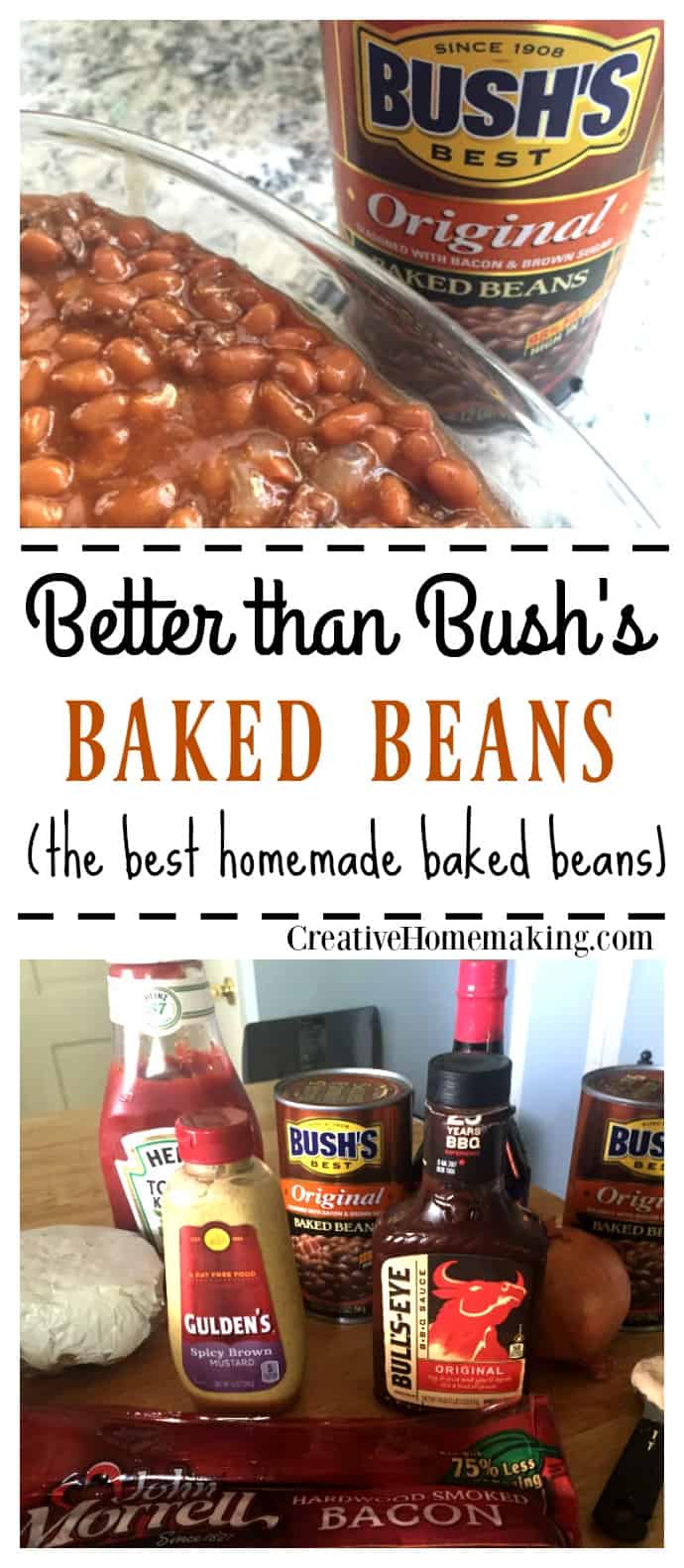 Better than Bush's Baked Beans Creative Homemaking