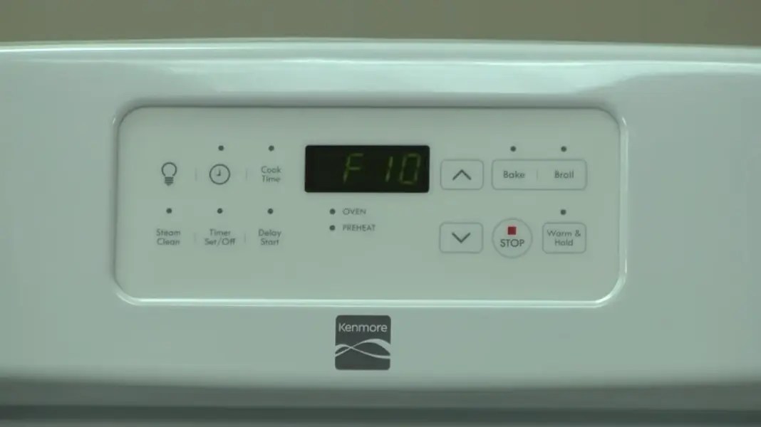 F10 Error Code on Kenmore Oven Causes and Fixes