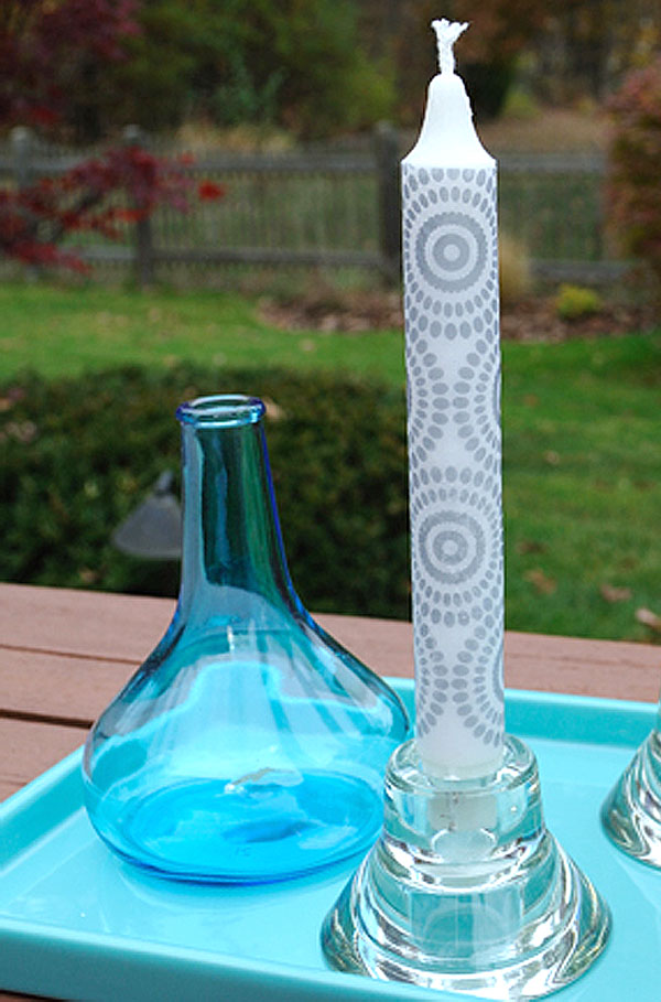 Free Candle Transfer Pattern