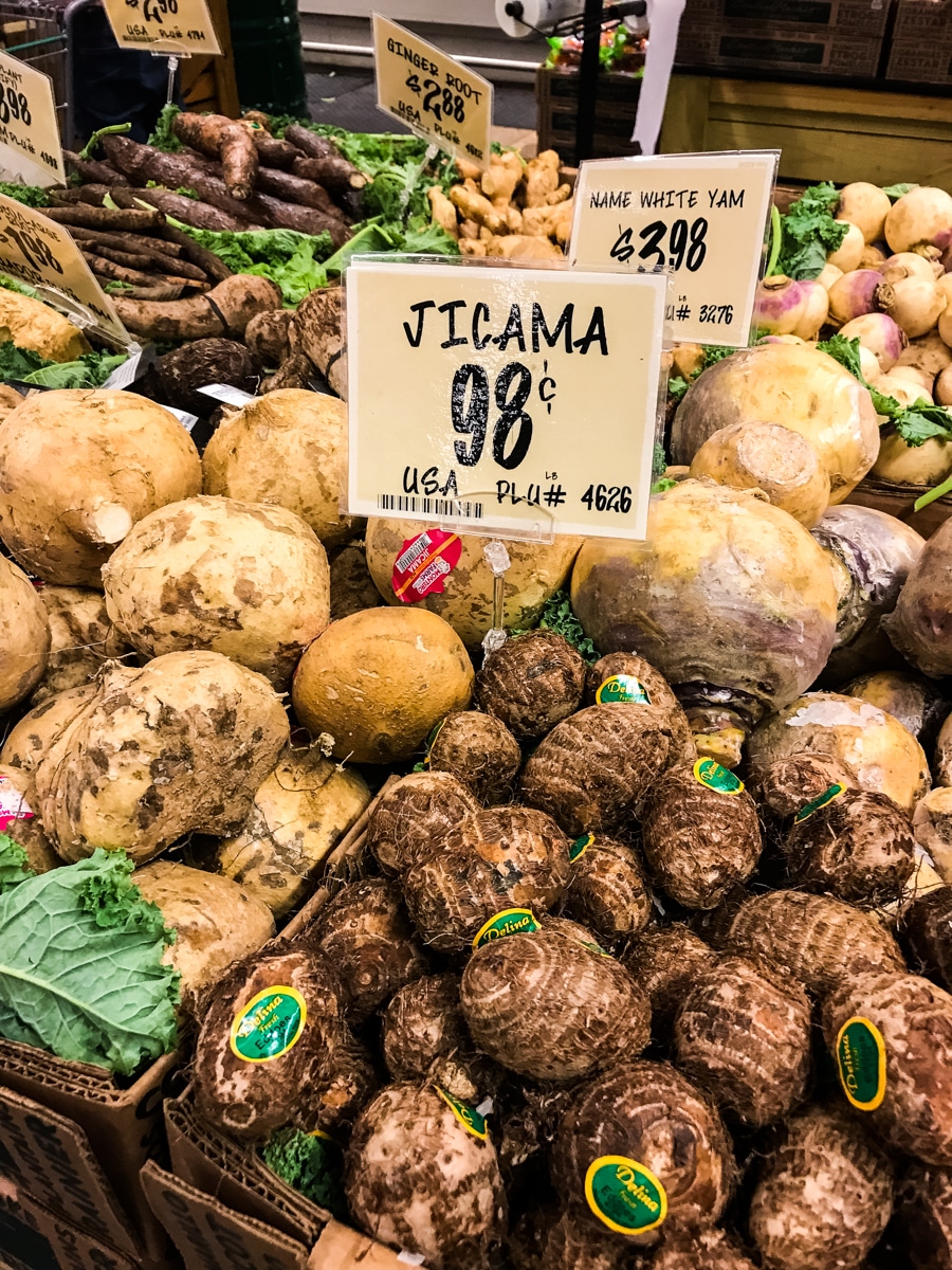 Crunchy Jicama Beet Salad with Tahini Dressing Creative in My Kitchen
