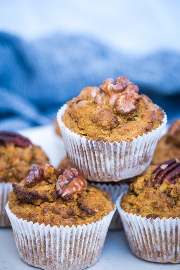 Sweet potato muffins for breakfast (sugar free) Karinokada