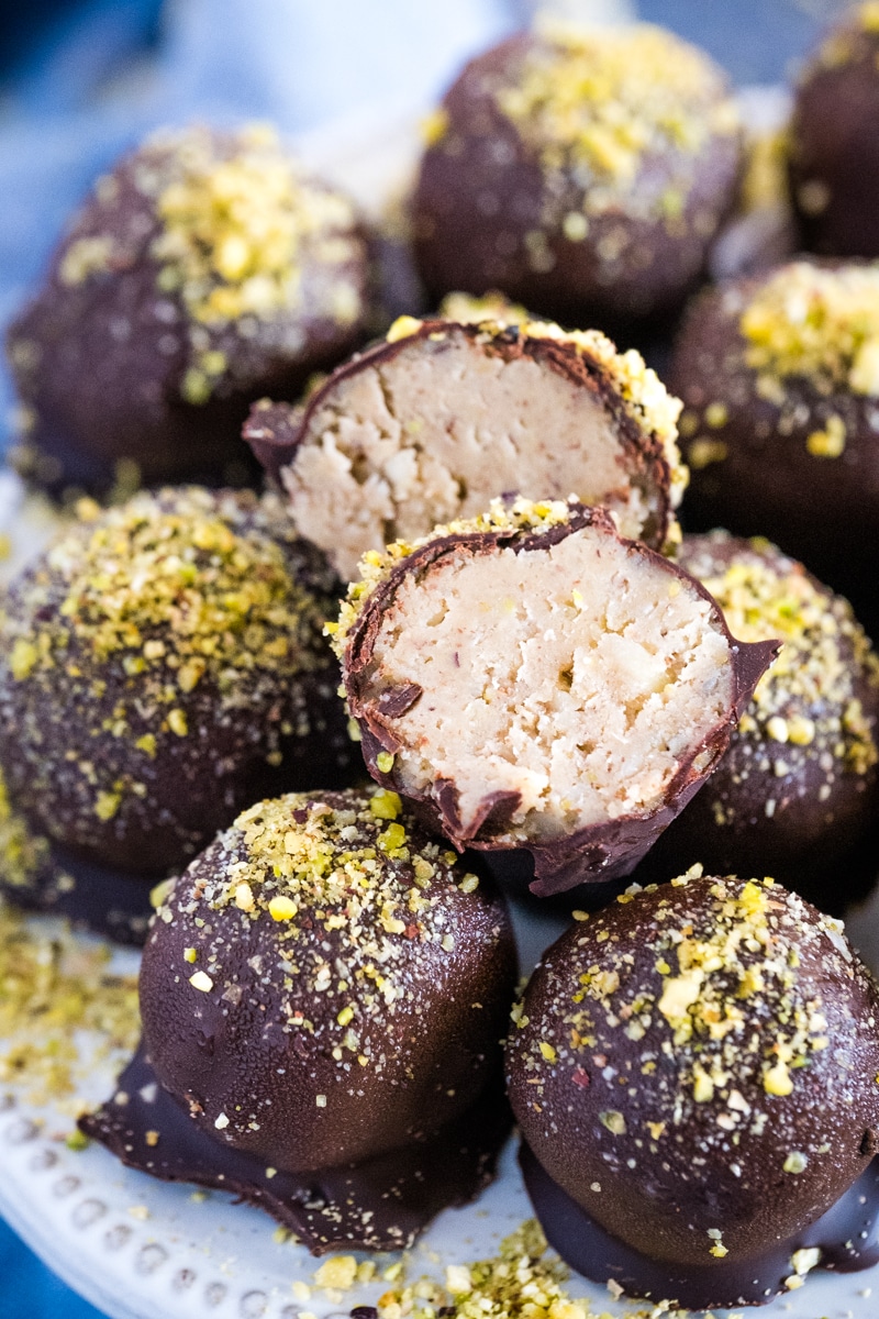 ChocolateChestnut Truffles (SugarFree) Creative in My Kitchen